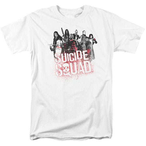 Premium Quality Suicide Squad Logo Inspired Mens Womens Unisex Organic T-Shirt